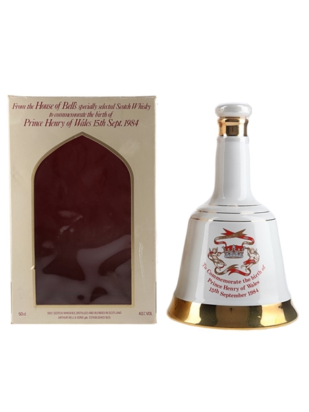 Bell's Decanter Prince Henry Of Wales 1984 50cl