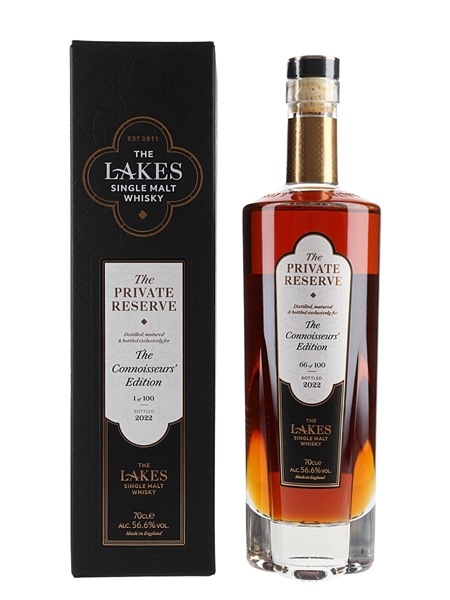 Lakes Single Malt The Private Reserve The Connoisseurs' Edition Bottled 2022 70cl / 56.6%