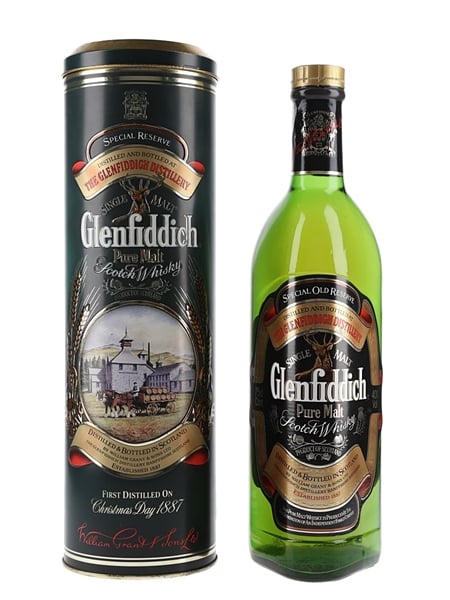 Glenfiddich Special Old Reserve Pure Malt Bottled 1980s 75cl / 40%