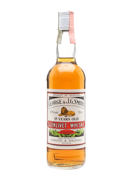 Glenlivet 15 Year Old Gordon & MacPhail 70cl / 57%