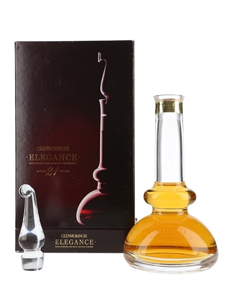 Glenmorangie 21 Year Old Elegance Caithness Glass Decanter 70cl / 43%