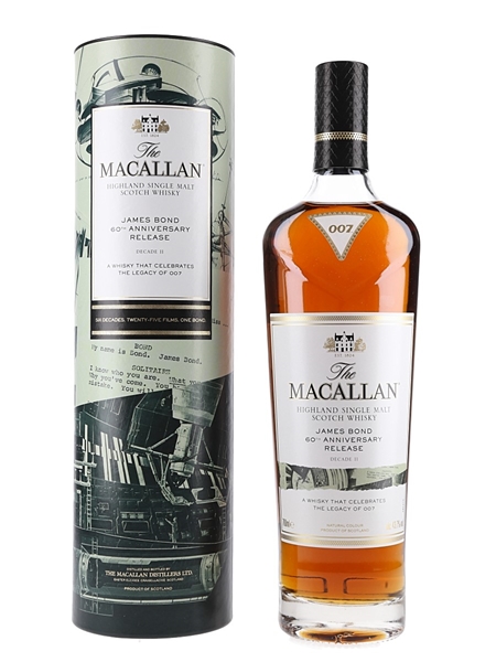 Macallan James Bond 60th Anniversary, Decade II 70cl / 43.7%