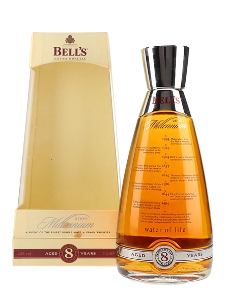 Bell's 8 Year Old Millennium Decanter  70cl / 40%