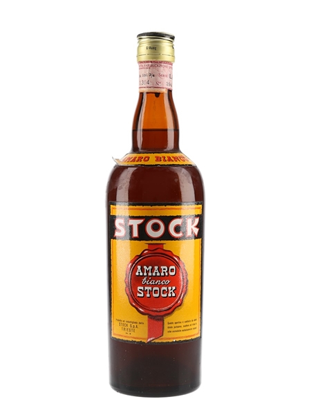 Stock Amaro Bianco Bottled 1960s 75cl / 28%