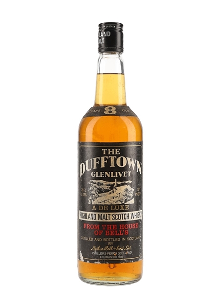 Dufftown Glenlivet 8 Year Old Bottled 1970s 75.7cl / 40%