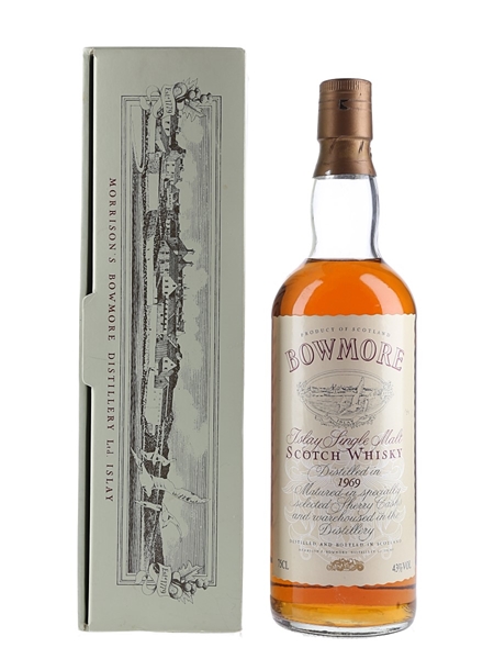 Bowmore 1969 Bottled 1980s 75cl / 43%