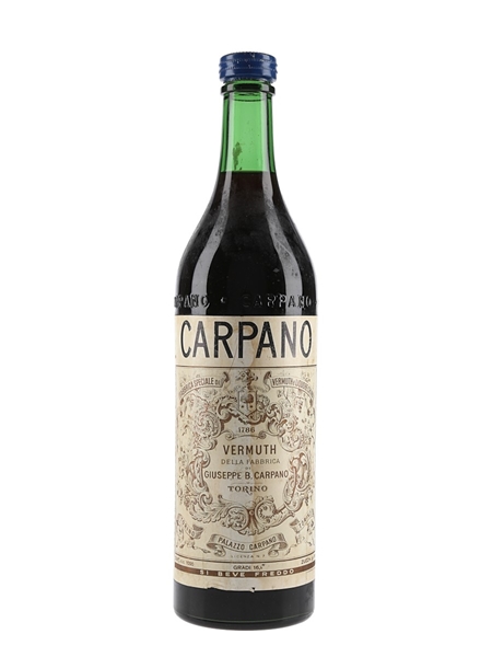 Carpano Vermuth Bottled 1960s 100cl / 16.5%