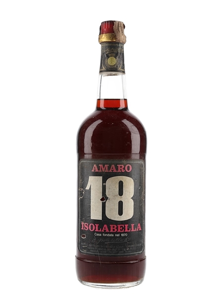 Isolabella 18 Amaro Bottled 1970s 100cl / 30%