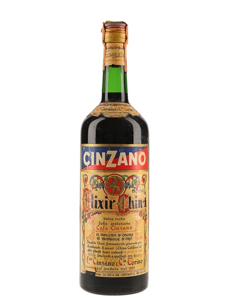 Cinzano Elixir China Bottled 1960s-1970s 100cl / 30.5%