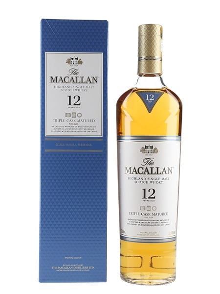 Macallan 12 Year Old Fine Oak Triple Cask Matured 70cl / 40%