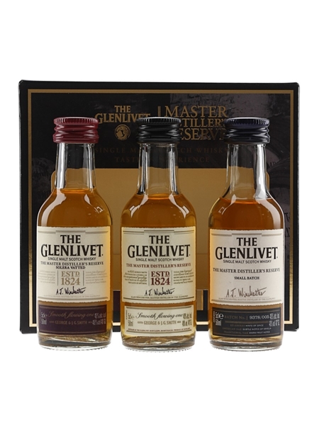 Glenlivet Tasting Experience Master Distillers Reserve 3 x 5cl / 40%