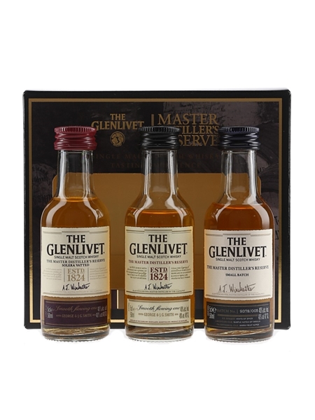 Glenlivet Tasting Experience Master Distillers Reserve 3 x 5cl / 40%