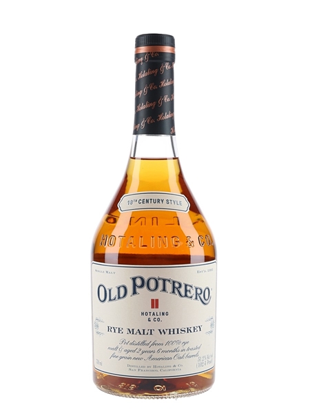 Old Potrero 18th Century Style Whiskey Anchor Distilling Company 75cl / 51.2%