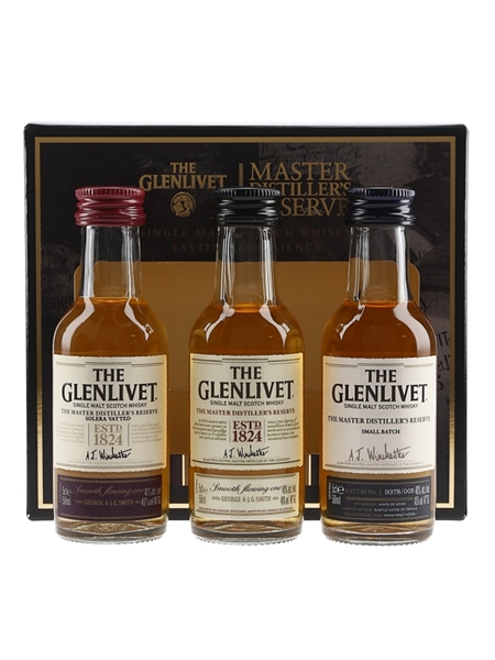 Glenlivet Tasting Experience Master Distillers Reserve 3 x 5cl / 40%