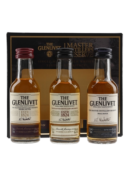 Glenlivet Tasting Experience Master Distillers Reserve 3 x 5cl / 40%