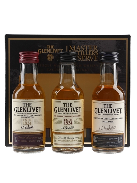 Glenlivet Tasting Experience Master Distillers Reserve 3 x 5cl / 40%