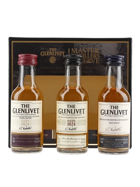 Glenlivet Tasting Experience Master Distillers Reserve 3 x 5cl / 40%