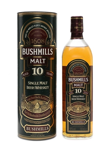 Bushmills 10 Year Old Old Presentation 70cl / 40%