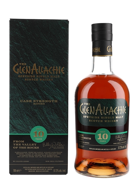 Glenallachie 10 Year Old Cask Strength Batch 8 Bottled 2022 70cl / 57.2%