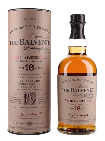 Balvenie 18 Year Old Pedro Ximenez Cask 70cl / 48.7%