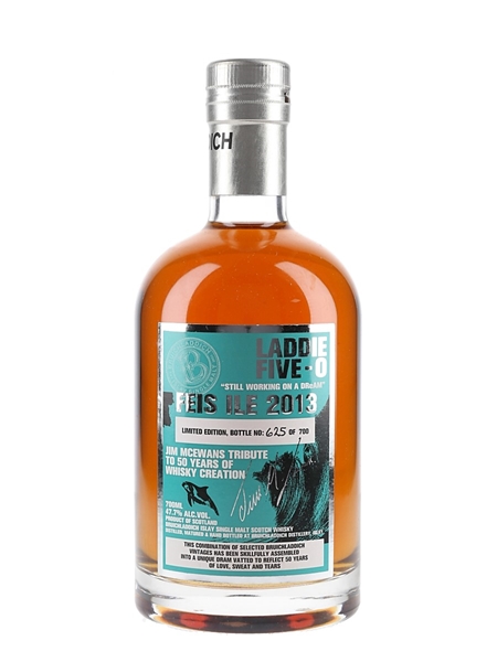 Bruichladdich Laddie Five-O Feis Ile 2013 - Signed 70cl  / 47.7%