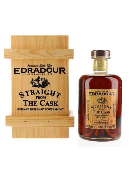 Edradour 2006 10 Year Old Straight From The Cask Bottled 2017 50cl / 59.3%