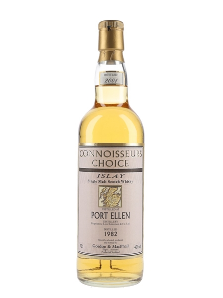 Port Ellen 1982 Connoisseurs Choice Bottled 2001 - Gordon & MacPhail 70cl / 40%