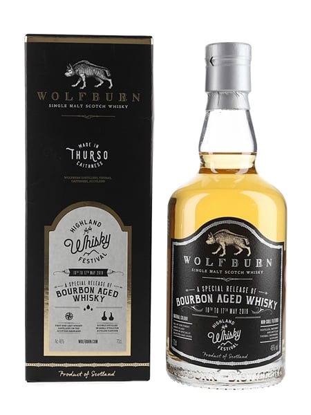 Wolfburn Bourbon Aged Highland Whisky Festival 2019 70cl / 46%