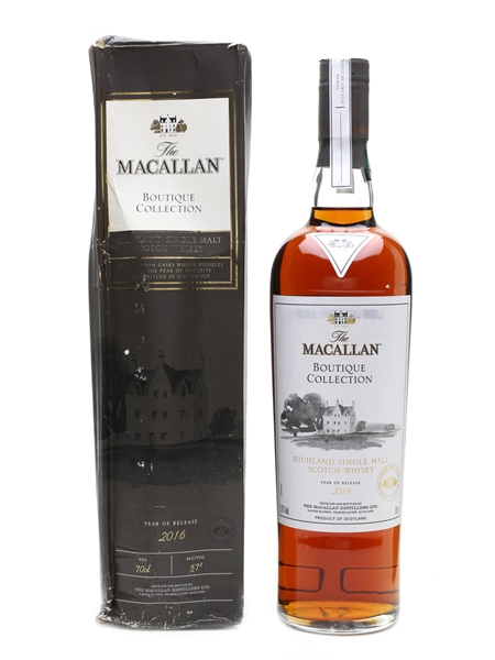 Macallan Boutique Collection 2016 Release - Taiwan Duty Free Exclusive 70cl / 57%