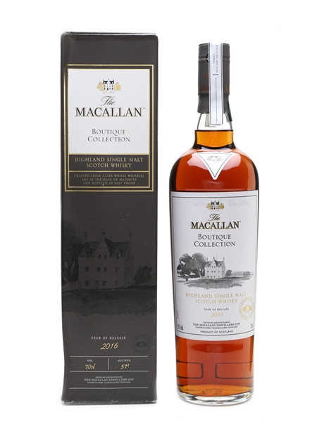 Macallan Boutique Collection 2016 Release - Taiwan Duty Free Exclusive 70cl / 57%