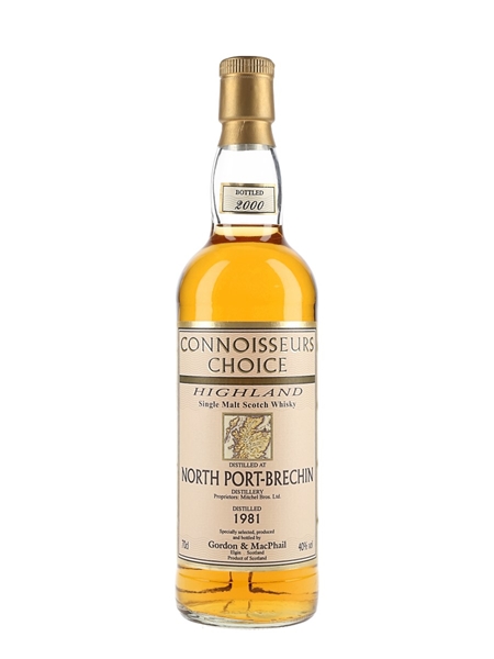 North Port Brechin 1981 Connoisseurs Choice Bottled 2000- Gordon & MacPhail 70cl / 40%