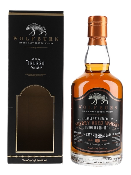 Wolfburn Single Sherry Cask No.87  70cl / 56.9%