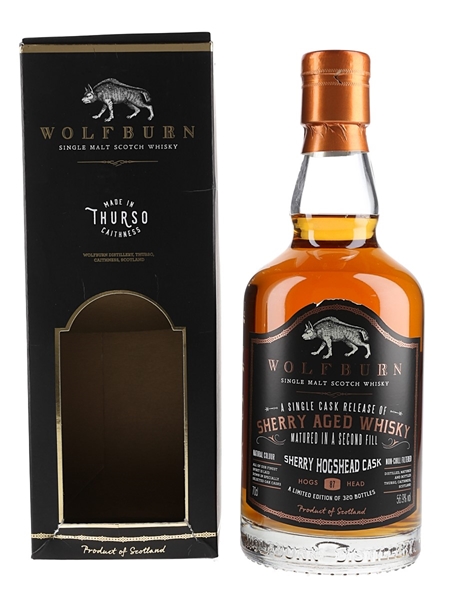 Wolfburn Single Sherry Cask No.87  70cl / 56.9%