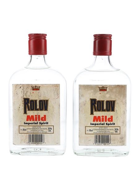 Rolow Mild Imperial Spirit Bottled 1980s 2 x 35cl / 30%