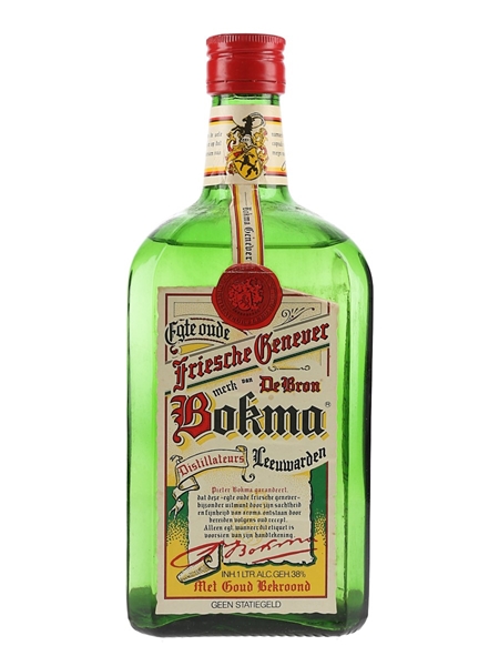 Bokma Oude Genever Bottled 1980s 100cl / 38%