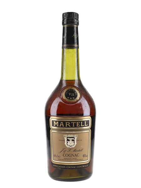 Martell 3 Star VS Bottled 1980s 68cl / 40%