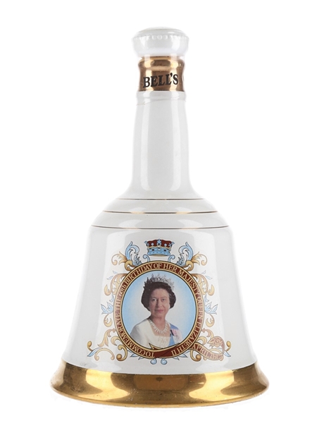 Bell's Ceramic Decanter Queen Elizabeth II 60th Birthday 75cl / 43%