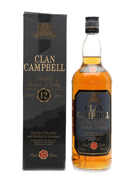 Clan Campbell 12 Year Old  100cl / 43%