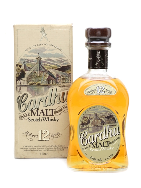 Cardhu 12 Year Old Bottled 1980s 100cl / 43%