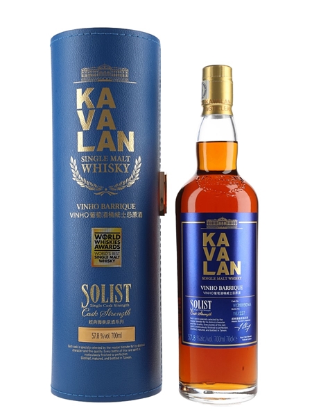 Kavalan Solist Vinho Barrique Cask Strength Distilled 2013 70cl / 57.8%