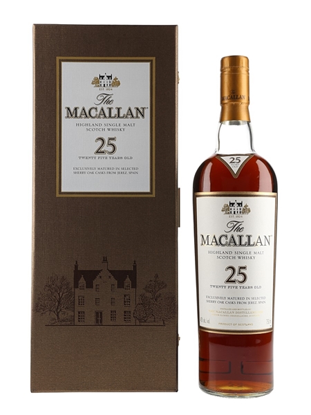 Macallan 25 Year Old - Lot 145923 - Buy/Sell Macallan Whisky