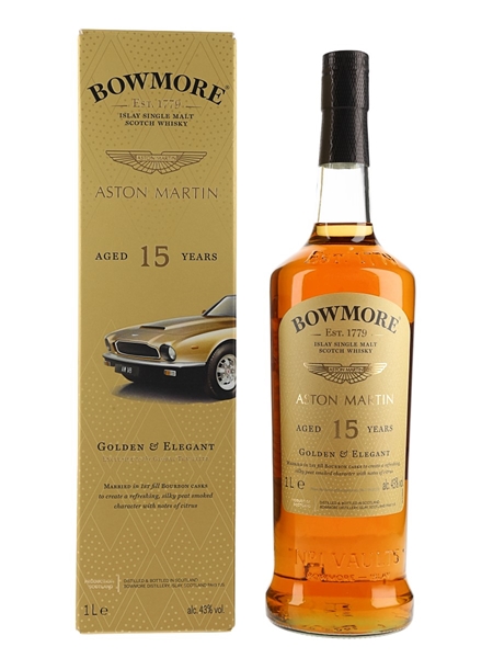 Bowmore 15 Year Old Aston Martin 100cl / 43%