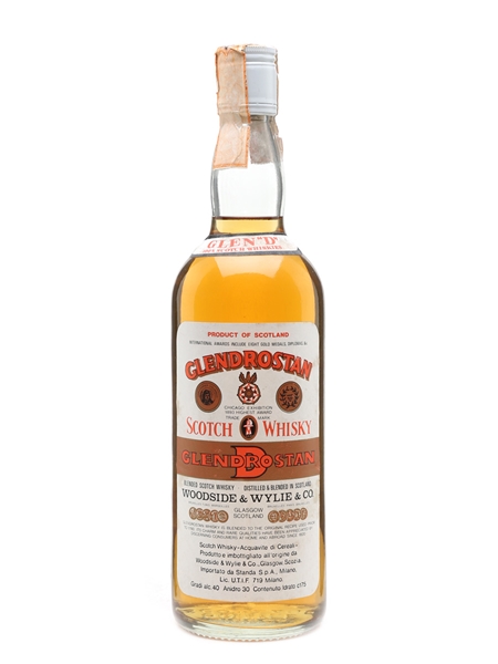 Glendrostan Blended Scotch Whisky 1970s 75cl / 40%