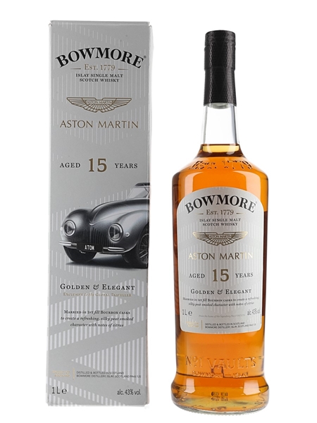 Bowmore 15 Year Old Aston Martin 100cl / 43%