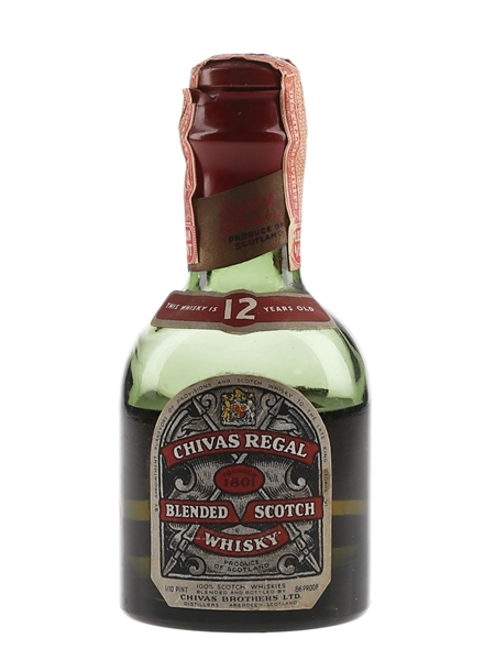 Chivas Regal 12 Year Old Bottled 1940s-1950s - Chivas Brothers Import Corporation 4.7cl / 43%