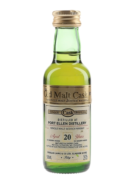 Port Ellen 20 Year Old The Old Malt Cask Douglas Laing 5cl / 50%