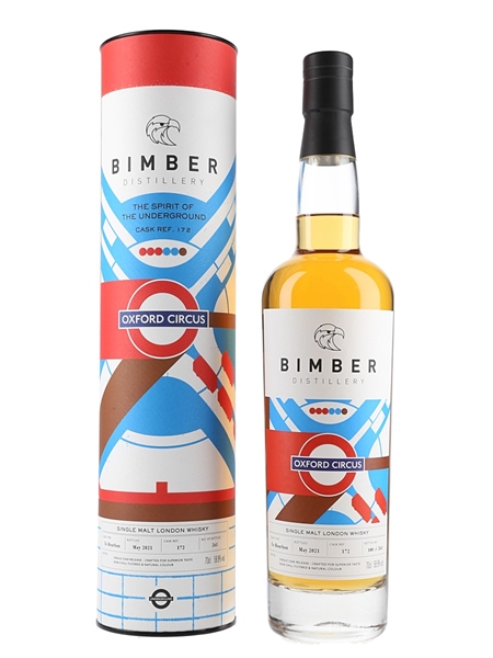 Bimber The Spirit Of The Underground - Oxford Circus Single Cask 172 70cl / 58.8%