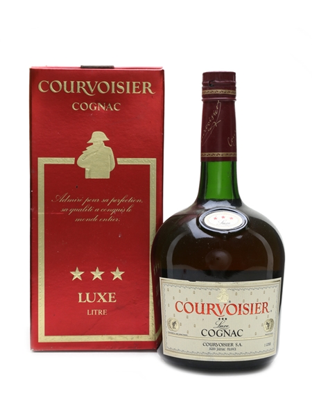 Courvoisier 3 Star Luxe Bottled 1980s 100cl / 40%