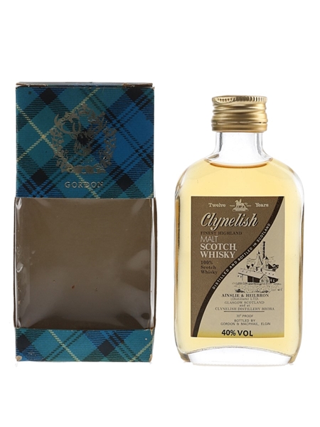 Clynelish 12 Year Old Bottled 1980s - Gordon & MacPhail 5cl / 40%