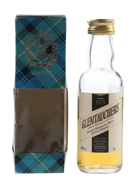 Glentauchers 1979 Bottled 1990s - Gordon & MacPhail 5cl / 40%